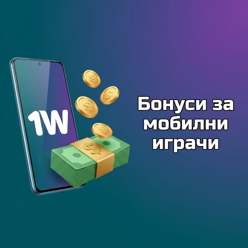 Бонуси за мобилни играчи – приветствен бонус 130%, бонус депозит и безплатни залози на мобилно приложение — 1w България