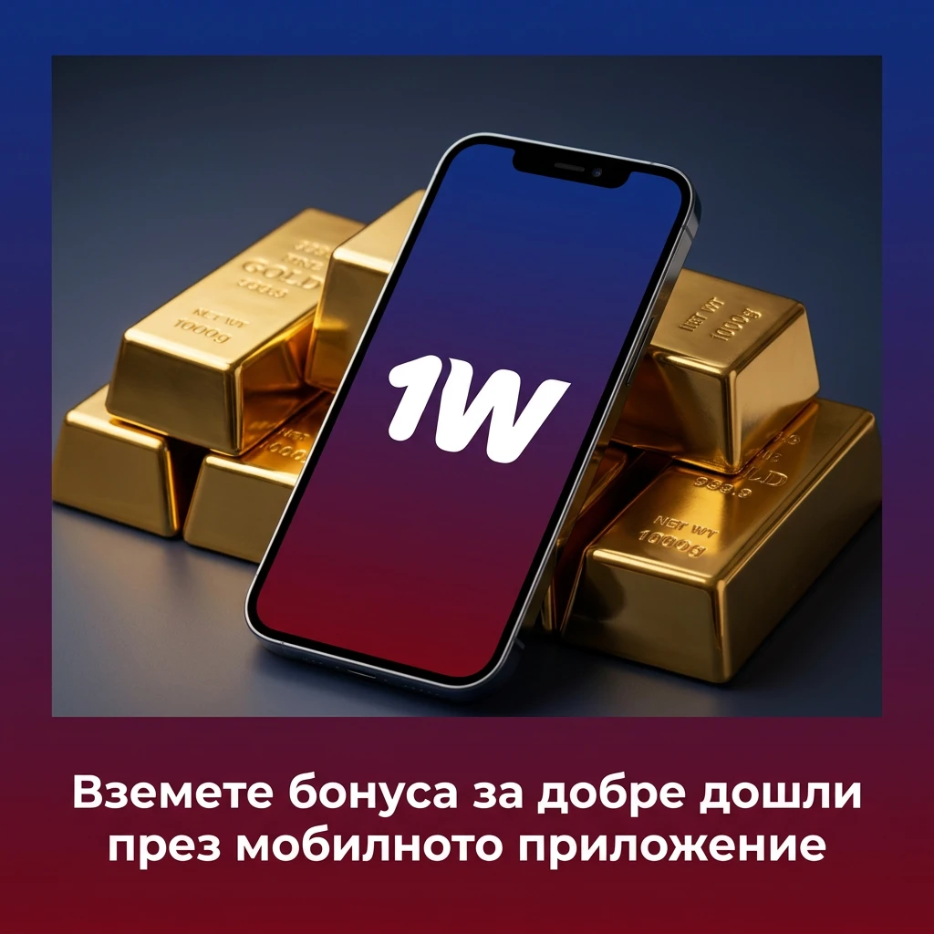 Активиране на бонус за добре дошли в мобилното приложение на 1w за Android и iOS — 1w България