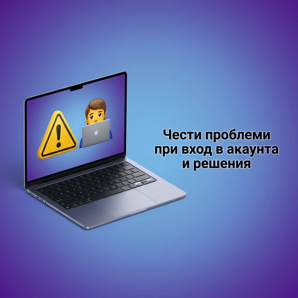 Таблица с чести проблеми при вход в акаунт и техните решения, включително грешна парола и блокиран акаунт — 1w България