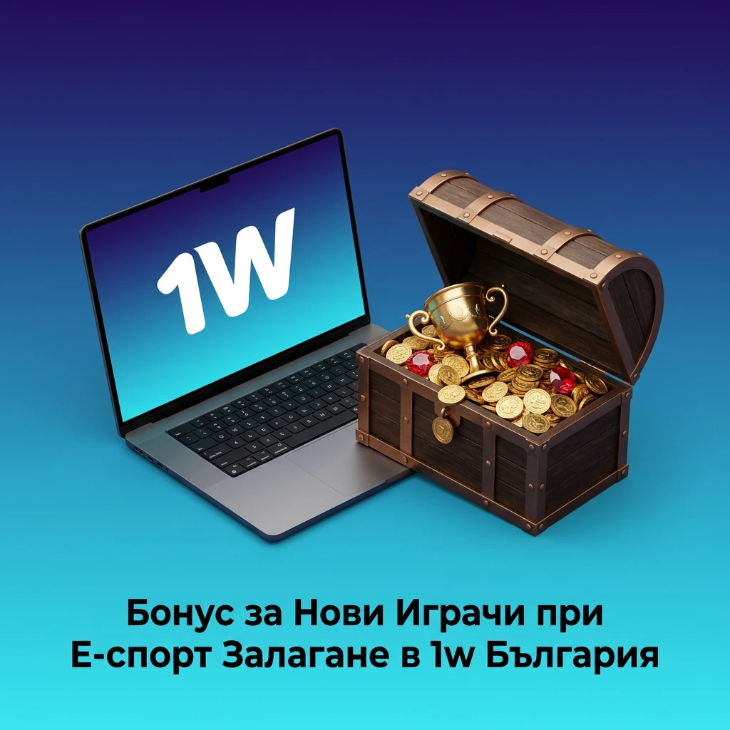Бонус +130% за нови играчи при е-спорт залагане в 1w България