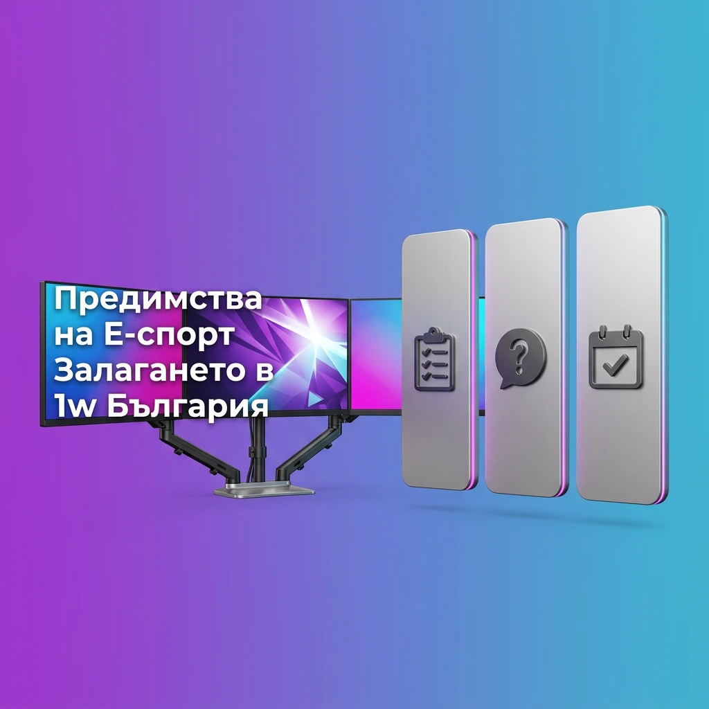 Предимства на е-спорт залагането в 1w България – коефициенти, бонуси и поддръжка 24/7