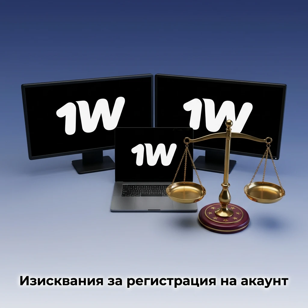 Изисквания за регистрация на акаунт: възраст, документи, лични данни и забранени региони — 1w България