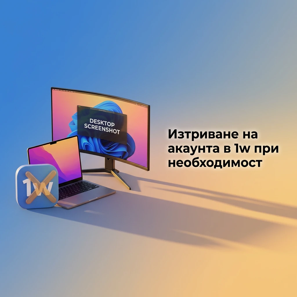 Стъпки за изтриване на акаунт в 1w – настройки, поддръжка и потвърждение на заявката — 1w България