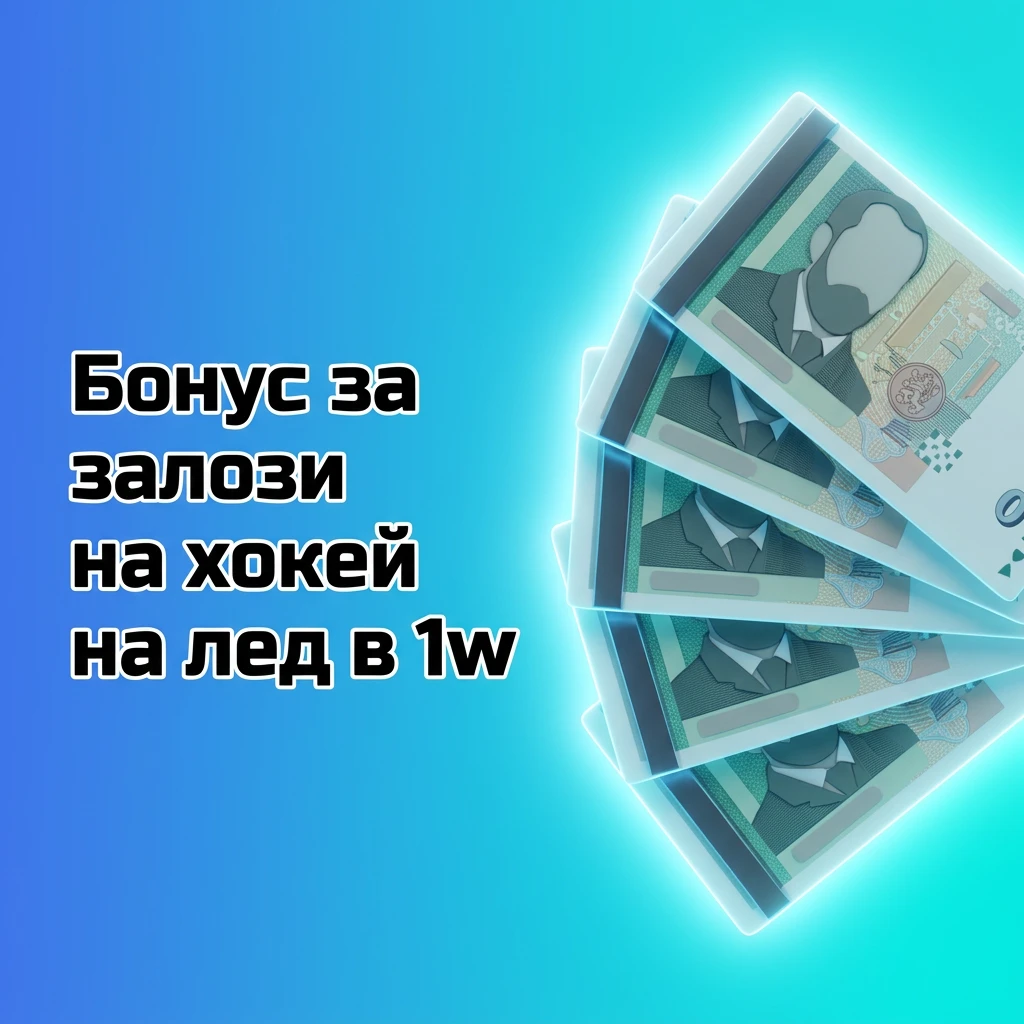 Бонус за залози на хокей на лед в 1w за нови потребители при първи депозит — 1w България