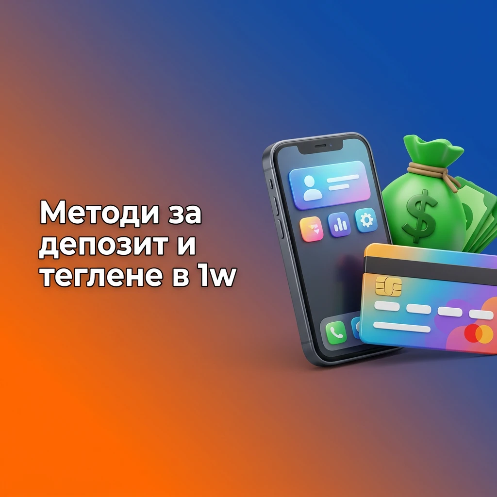 Методи за депозит и теглене в 1w с криптовалути като Bitcoin, Ethereum и USDT — 1w България