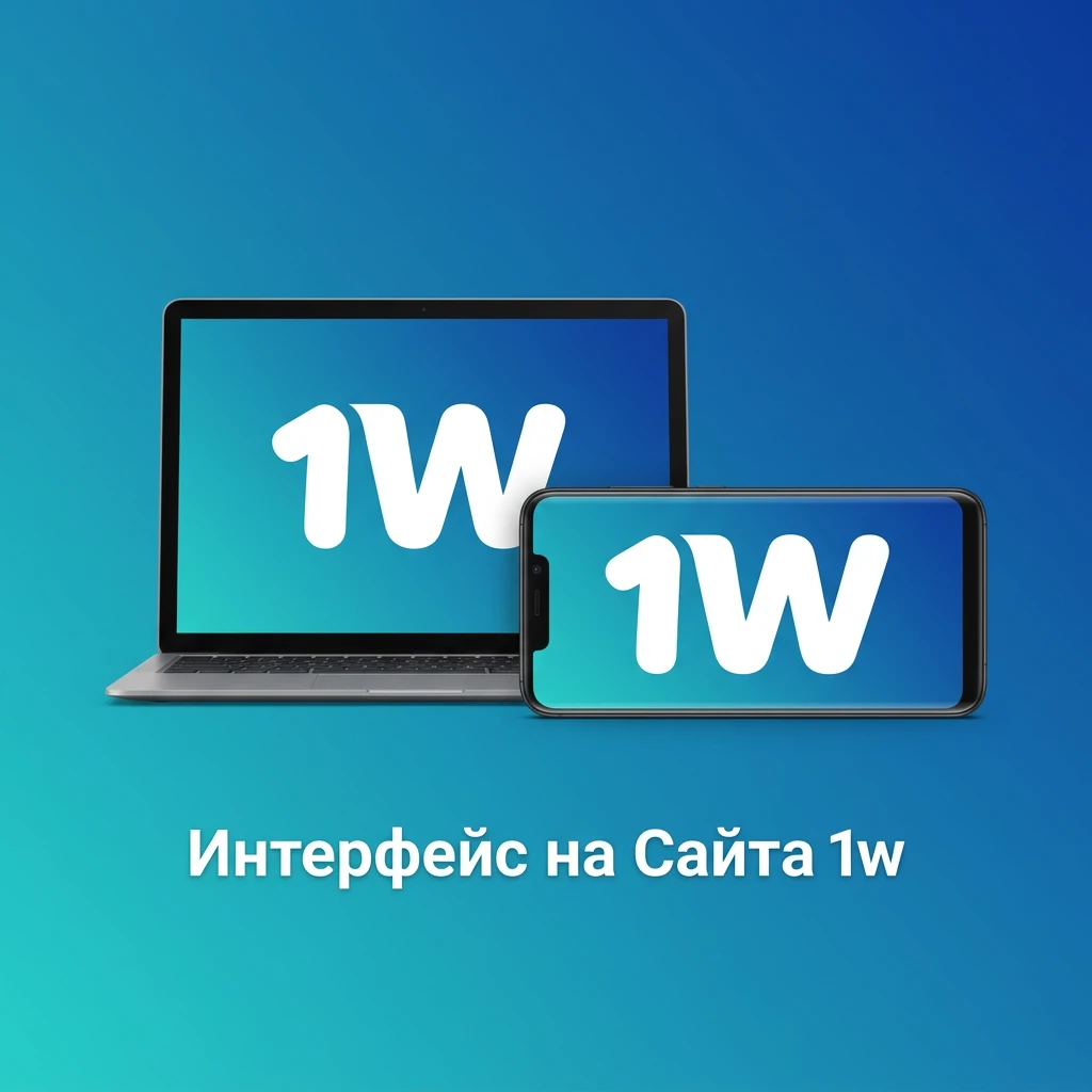 Интерфейс на сайта 1w с навигационна лента за спортни залози, казино и промоции — 1w България