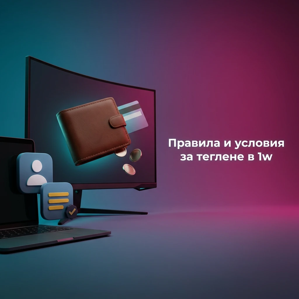 Правила за теглене в 1w: верификация, минимални суми, бонус условия и лимити на транзакции — 1w България