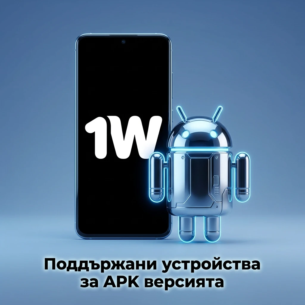 Поддържани Android устройства за APK: Samsung, Sony, Huawei, Xiaomi, Google Pixel и други марки — 1w България