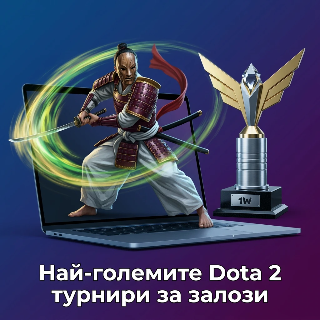 Най-големите Dota 2 турнири за залози включително The International, ESL One и PGL Major — 1w България