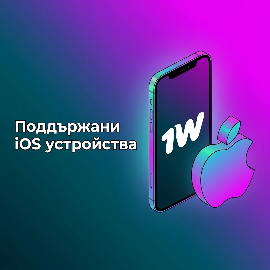 Поддържани iOS устройства за приложението 1w: iPhone, iPad и iPod Touch модели — 1w България