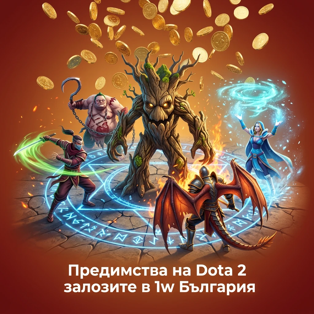 Предимства на Dota 2 залози в 1w България – бонуси, плащания, поддръжка и мобилно приложение