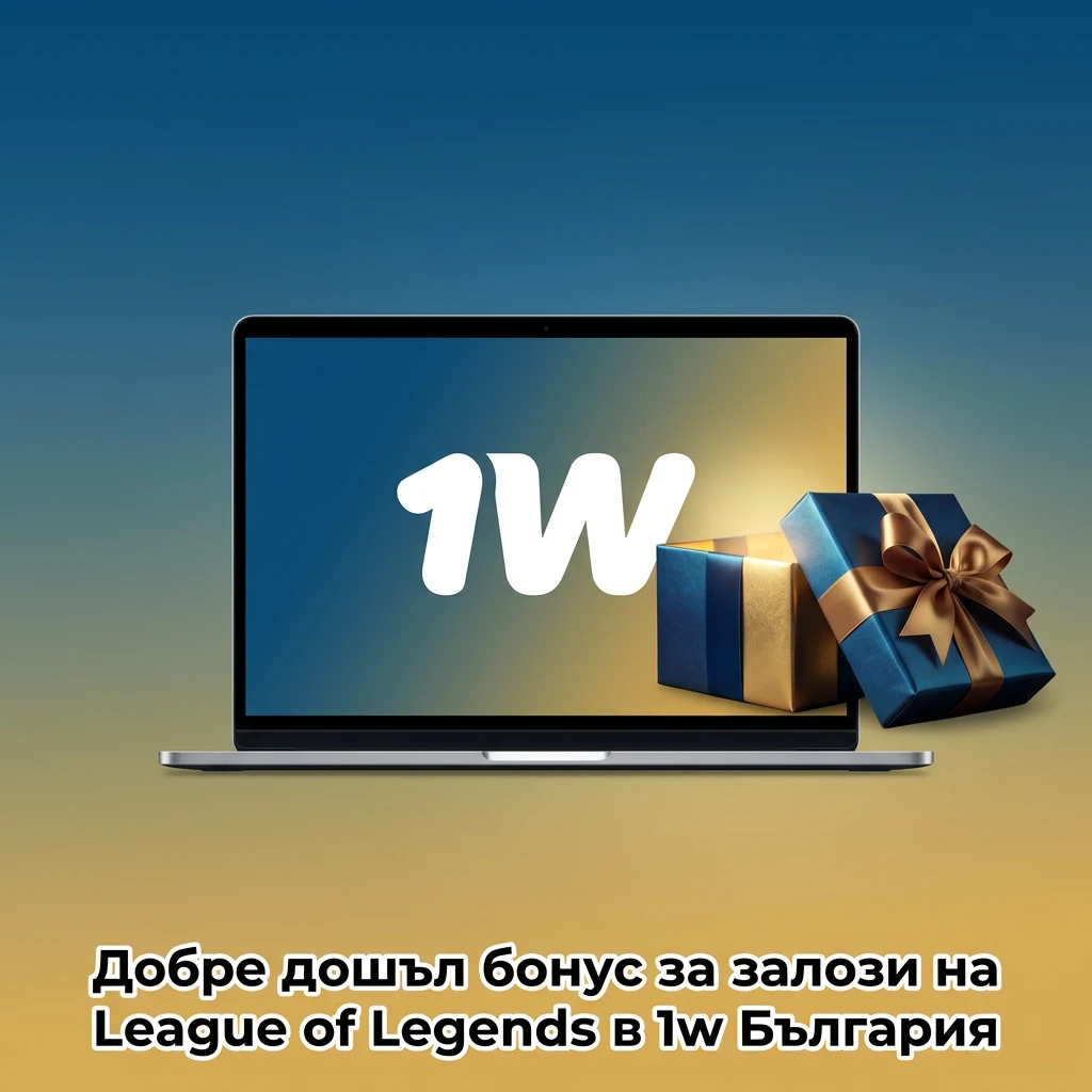 Добре дошъл бонус 130% за първи депозит в 1w България за залози на League of Legends