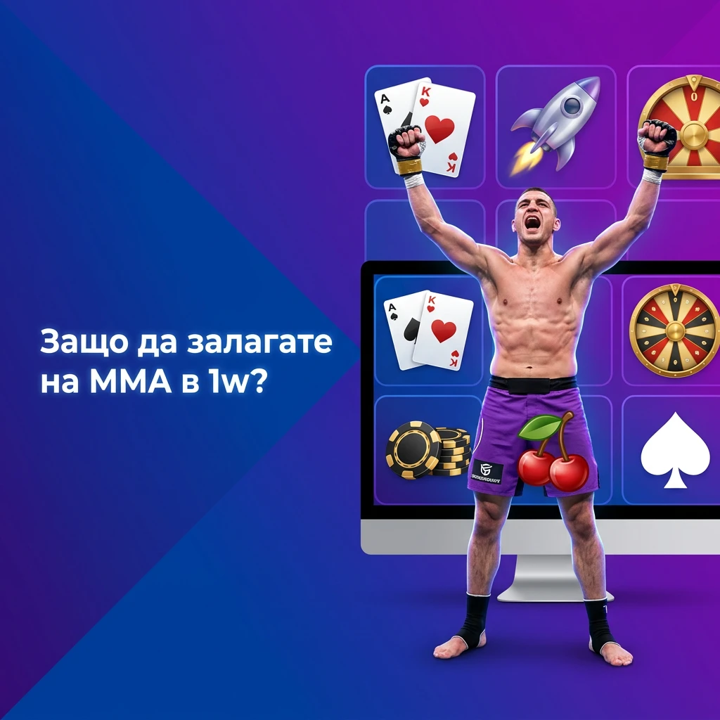 MMA залози в 1w – UFC, Bellator, живи залози, конкурентни коефициенти и лицензирана платформа — 1w България
